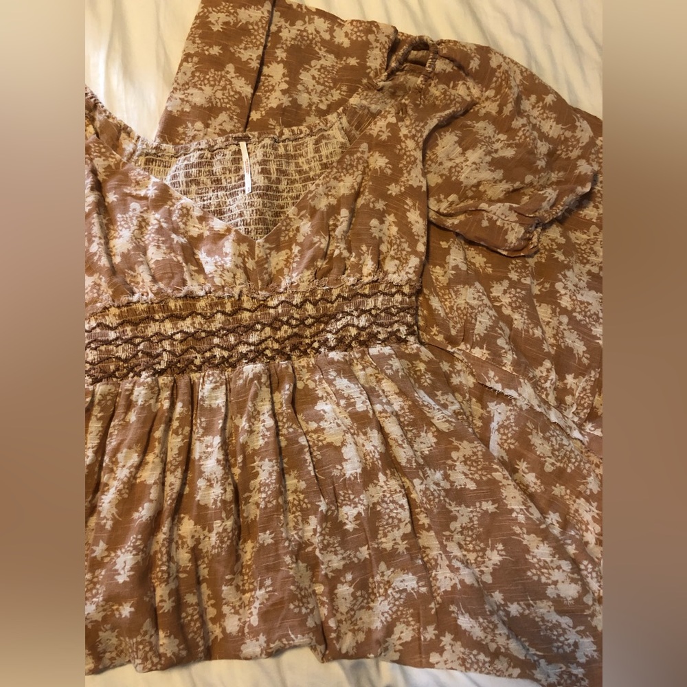Free People Ellie Printed Maxi Dress